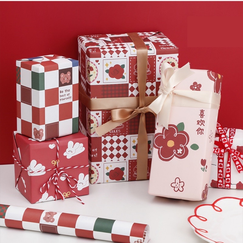 Giấy bao tập vở Wrapping Paper
