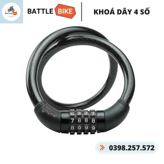 Khóa dây 4 số tonyouy - có thể thay đổi mã số