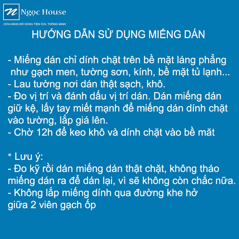 [Loại Tốt] Móc Dán Tường Treo Cây Lâu Nhà, Treo Chổi Các Vật Dụng Nhà Bếp Thông Minh Tiện Lợi - Ngọc House