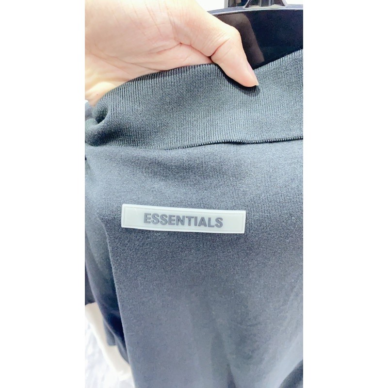 ⚡️[CHỈ 1 NGÀY] - Áo polo FOG ESSENTIALS ss20 Black full tag túi, áo polo fear of god