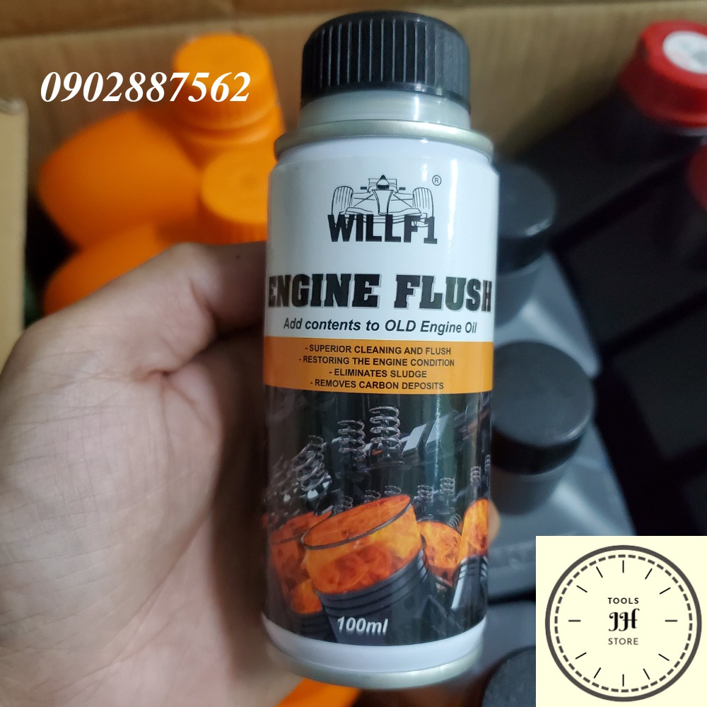 Dung dịch súc động cơ,vệ sinh máy WILLF1 ENGINE FLUSH 100ml