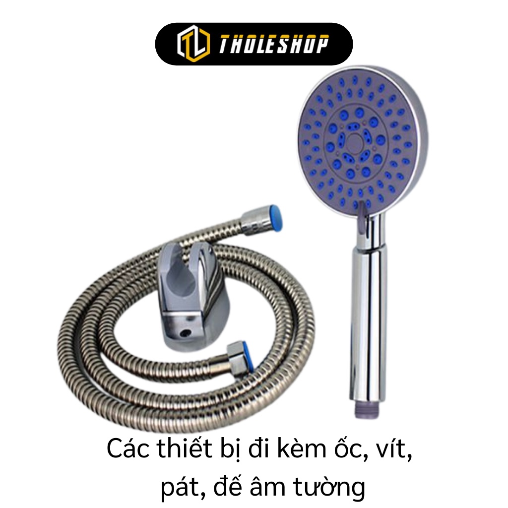 Vòi Tắm Hoa Sen - Bộ Vòi Tắm Shower Có Bát Sen Lớn Tạo Cảm Giác Thoải Mái 4599