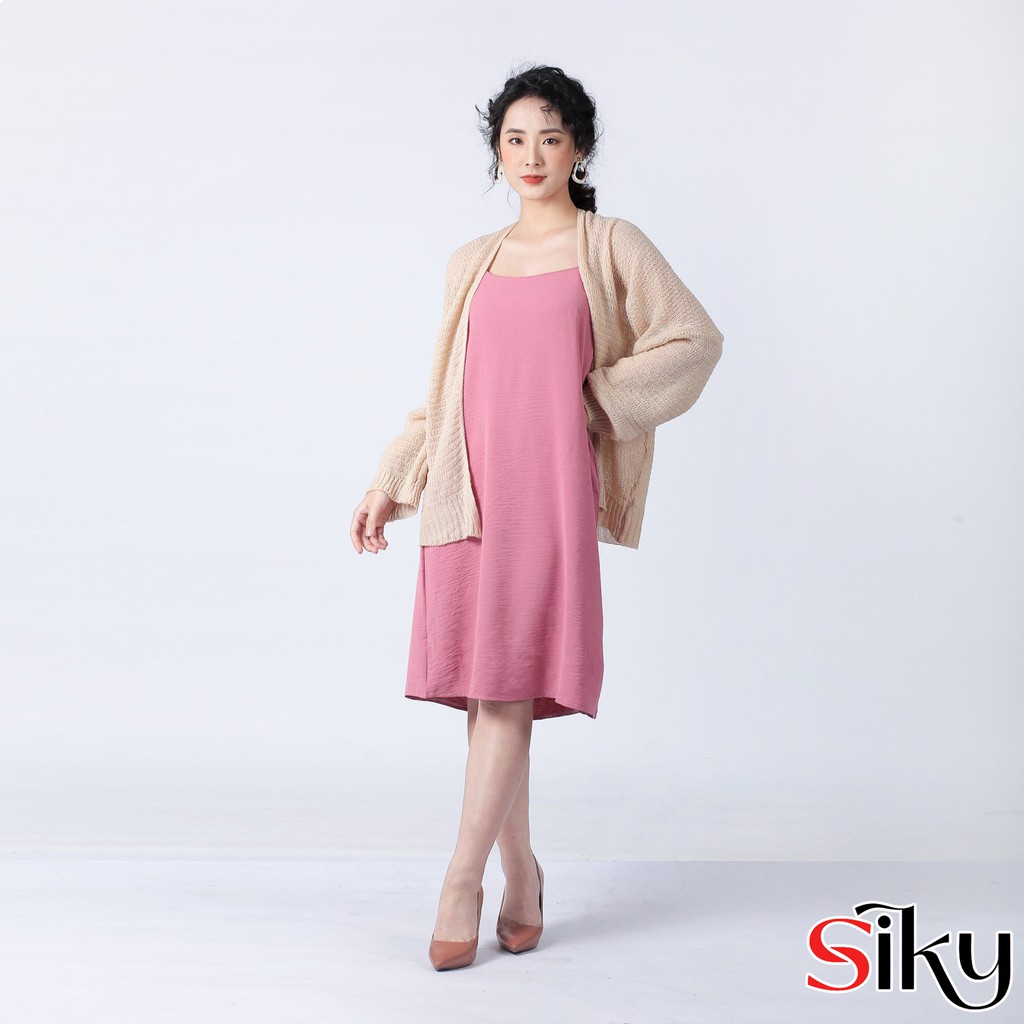 Váy 2 dây SIKY dáng suông chất đũi | BigBuy360 - bigbuy360.vn