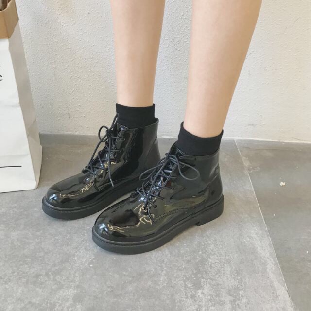(SẴN LÌ 39)🔥Boots nữ cao cổ da PU hàng loại 1 Ulzzang thời trang | BigBuy360 - bigbuy360.vn
