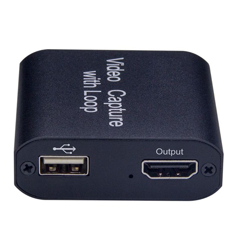 Thẻ Ghi Video Trực Tiếp HDMIto USB Type-C Grabber + Loop