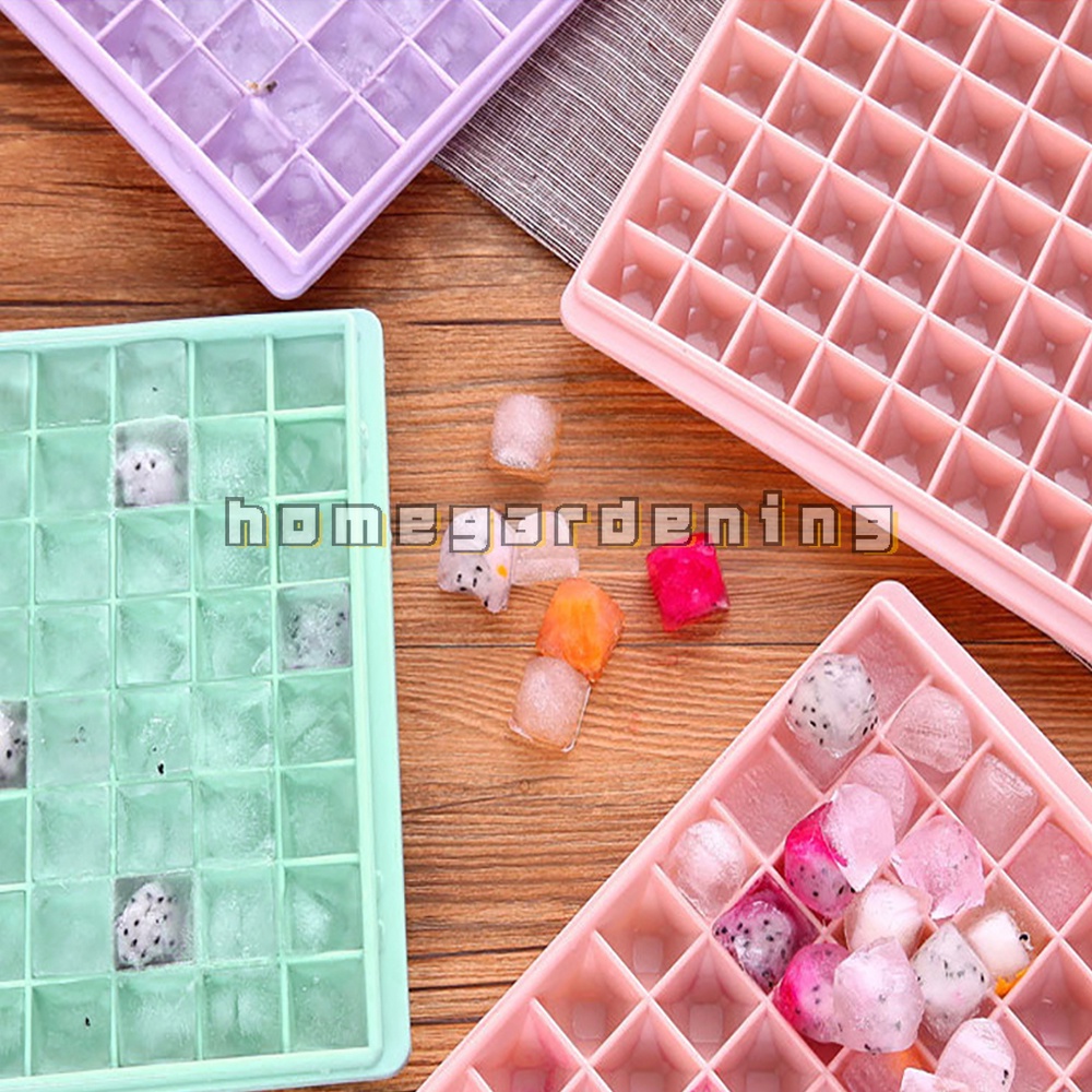 Khuôn Làm Đá Viên Hình Viên Kim Cương 60/96 Ngăn Tiện Dụng