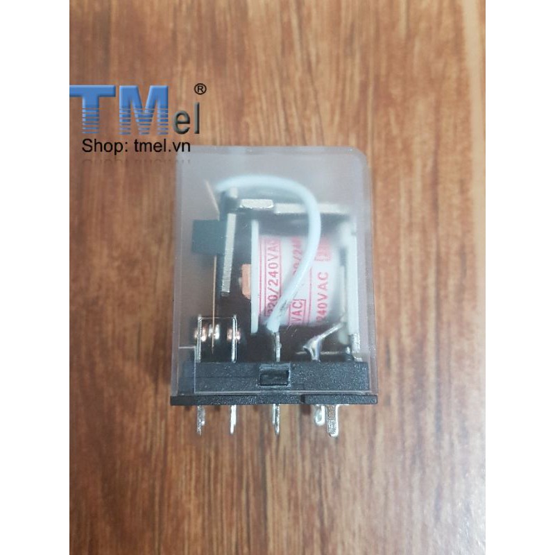 Relay motor cửa cuốn 8 chân hàn 12V - 24V - 220V