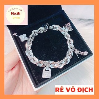 Lắc charm đẹp 💎𝑭𝑹𝑬𝑬𝑺𝑯𝑰𝑷 💎[Mã HOAC10 giảm 10% đơn 99k] Vòng tay 4 charm lung linh tại xưởng