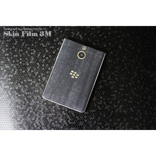 Miếng Dán skin Film 3m vân Blackdragon F33 cho Blackberry Passport Silver