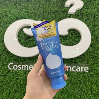 Sữa Rửa Mặt Tạo Bọt Senka Perfect Whip - Tuýp Xanh Dương