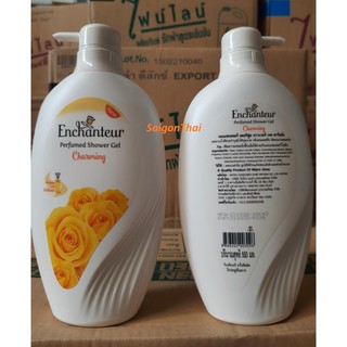 (SGT) Sữa tắm hương nước hoa ENCHANTEUR chai 550ml hương Charming