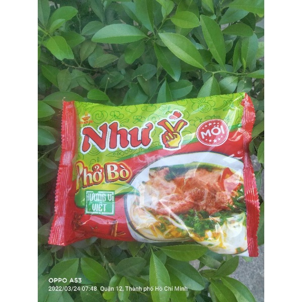 Thùng 30 gói phở bò Như ý Vị Hương 65gr