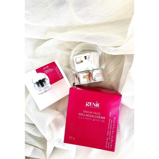 KEM DƯỠNG ỐC SÊN COLLAGEN GENIE SNOW FACE 20G CHÍNH HÃNG