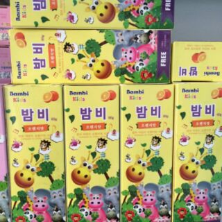 Kem đánh răng trẻ em Bambi Kids