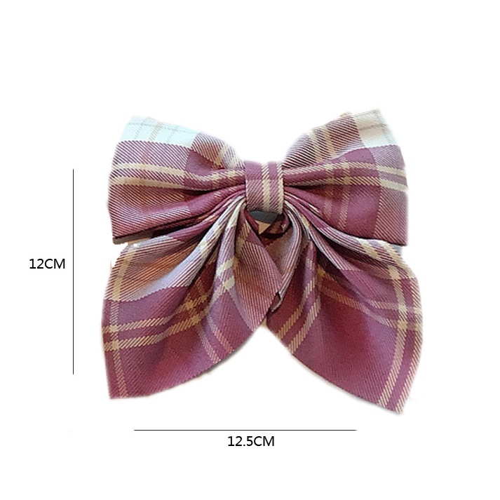 Haimeikang Kẹp Tóc Mỏ Vịt Hình Nơ Dễ Thương Cho Nữ