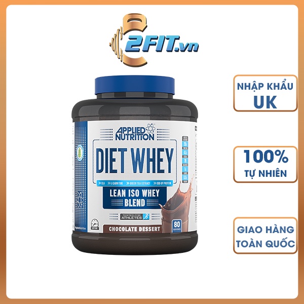 SỮA TĂNG CƠ APPLIED NUTRITION DIET WHEY 2KG 80 LẦN DÙNG, KÈM QUÀ TẶNG