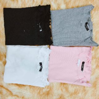 ÁO TĂM CROPTOP VIỀN BÈO