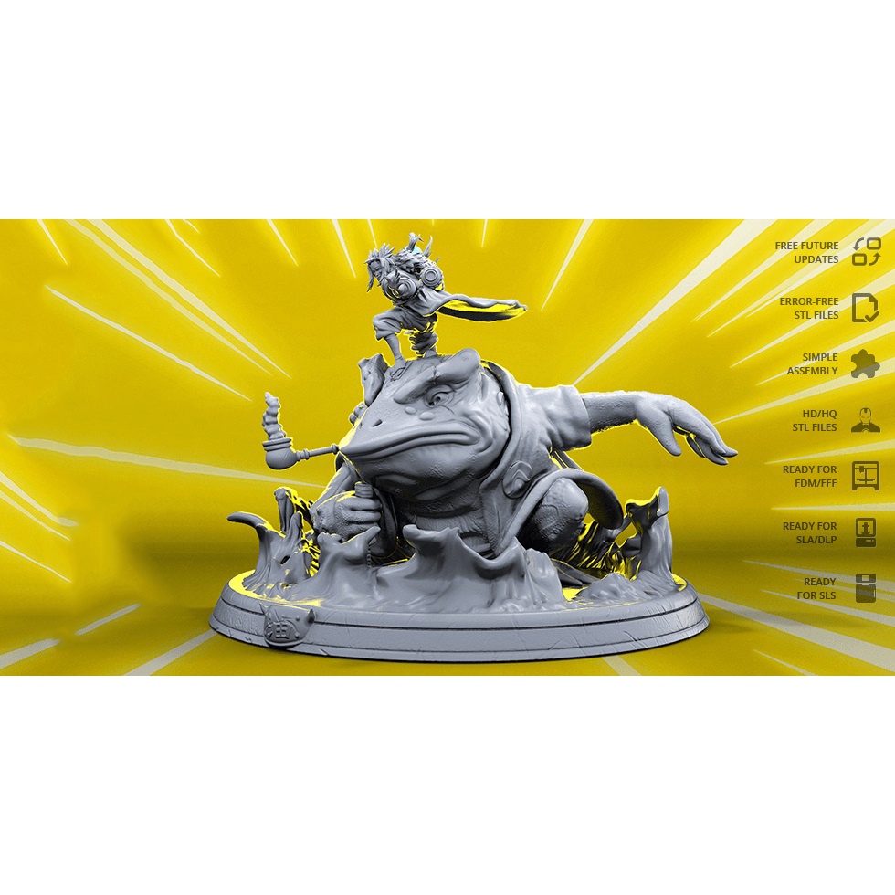 File in 3D Jiraiya And Gamabunta - Naruto