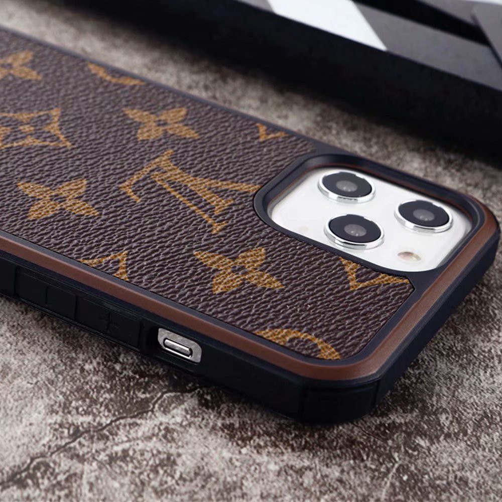 Ốp Điện Thoại Da Họa Tiết Lưới Thời Trang Chống Rơi Cho iPhone 13 12 11Pro Max XR X XS xsmax 7 8 Plus