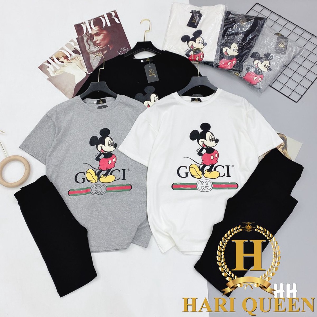 Sét áo chuột Gc + quần legging lửng HARI0321