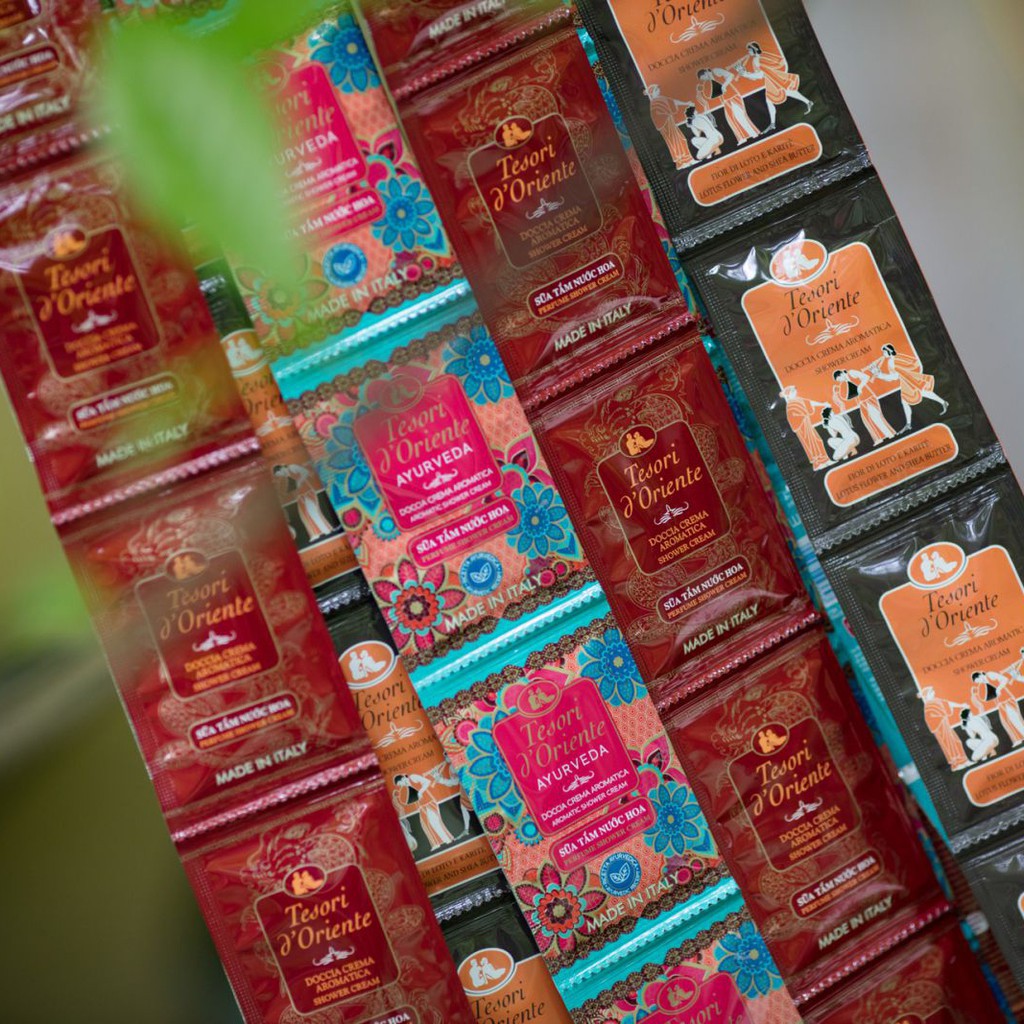 Sữa tắm nước hoa Tesori D'Oriente - Sữa tắm xích gói Tesori D'Oriente Italia 7ml - Hàng Chính Hãng | BigBuy360 - bigbuy360.vn