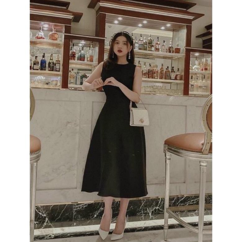 Đầm dự tiệc đầm sang trọng dáng xoè hở lưng nơ Taffeta cao cấp (CÓ ĐỆM NGỰC) [HÀNG THIẾT KẾ CAO CẤP]