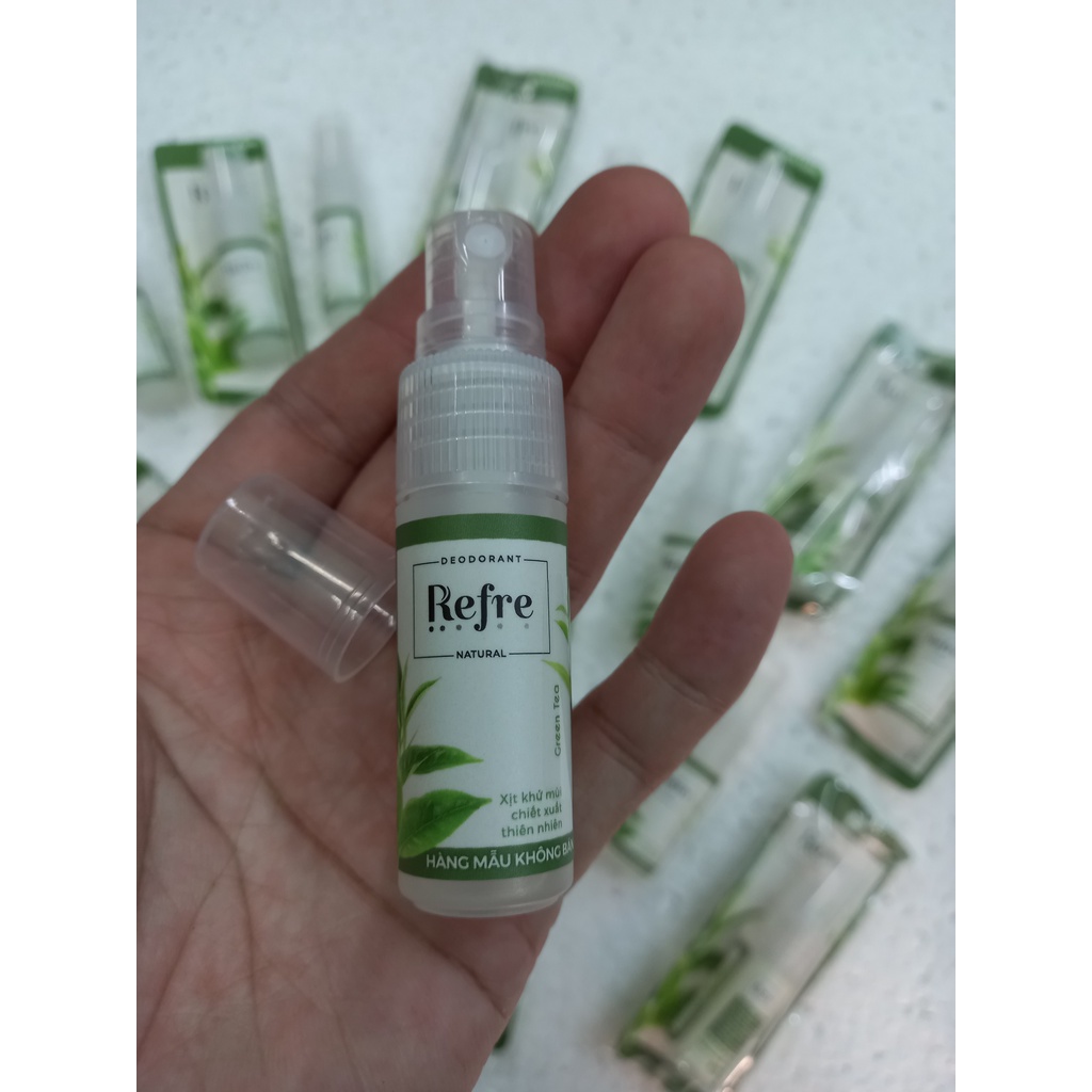 Xịt khử mùi Refre hương trà xanh 6ml