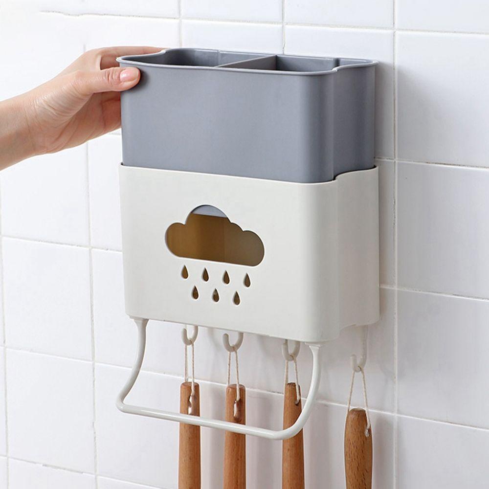 Giá Đỡ Muỗng Nĩa Ráo Nước Không Cần Đục Lỗ