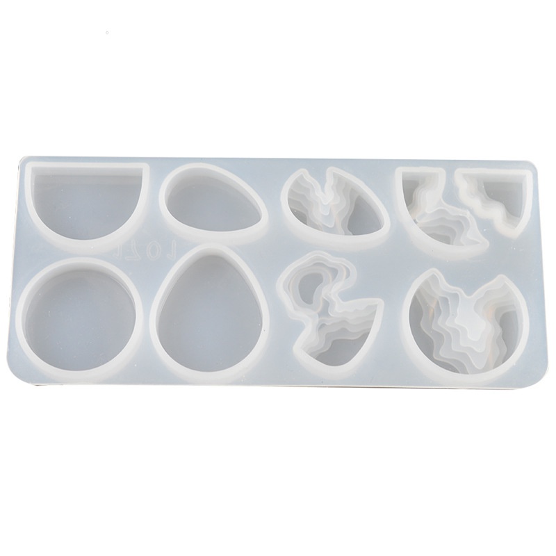 Khuôn Silicone Tạo Hình Làm Mặt Trang Sức Hình Hòn Đảo DIY