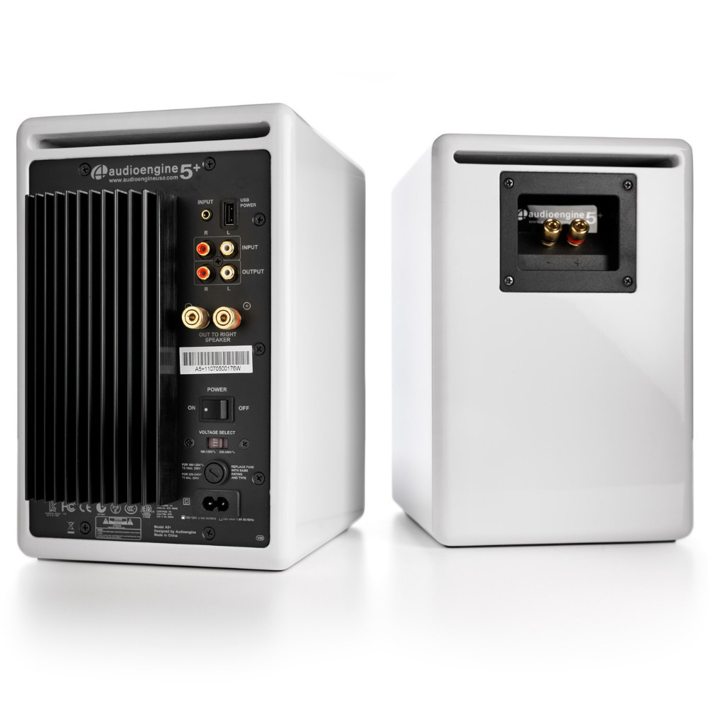 Loa Bookshelf AudioEngine A5+  , 2 màu trắng đen .