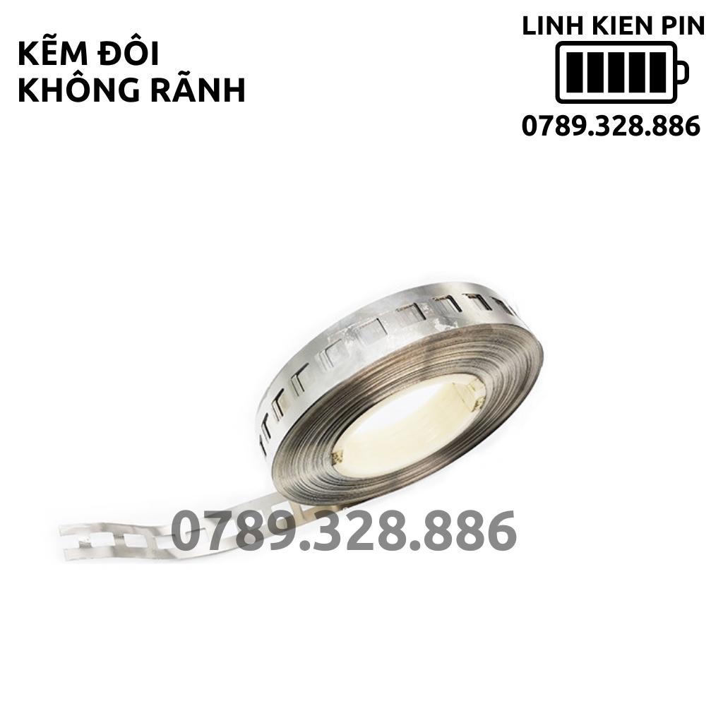 Kẽm đôi 2P mạ Niken bóng đẹp 0.15*25,5*18.5mm ,0.2*25.5*18.5mm, 0.2*27.20.2mm