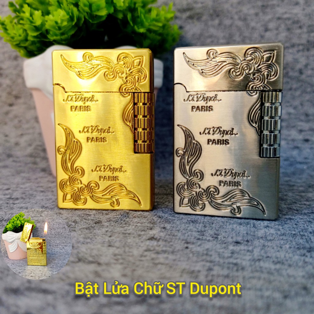Bật Lửa Dupont đẹp tiếng vang - Bật Lửa Gas - hộp quẹt dupont