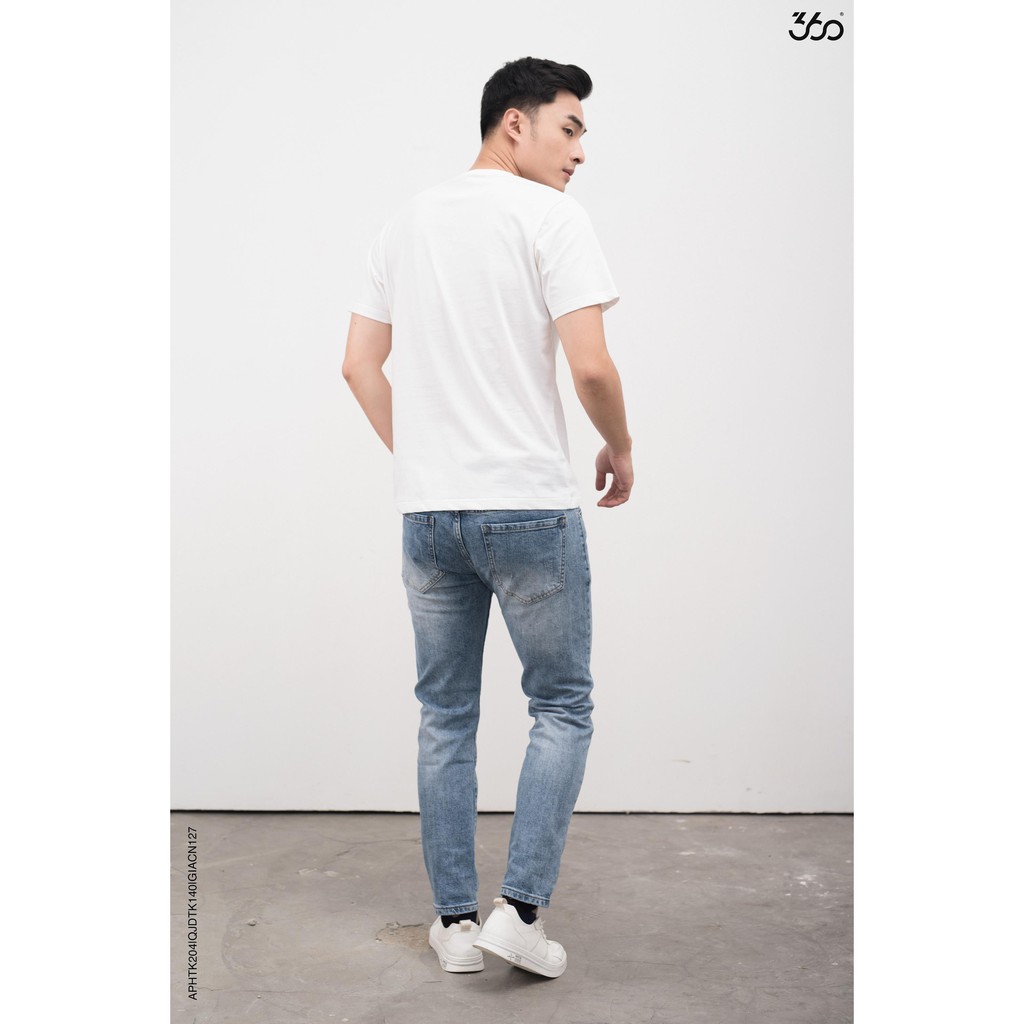 Quần jean nam cao cấp thương hiệu 360 Boutique - QJDTK140