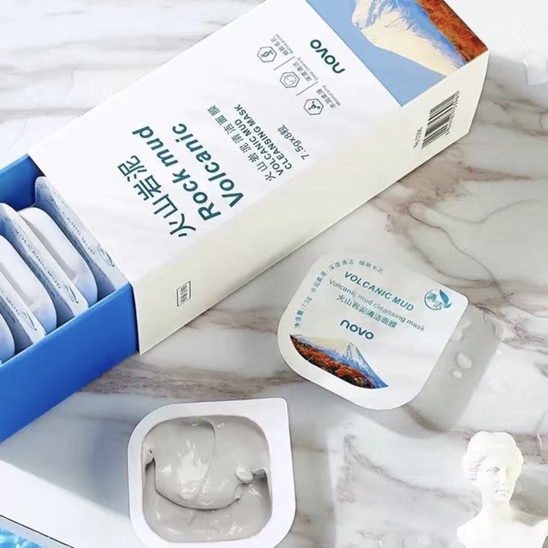 Mặt Nạ Dưỡng Ẩm Làm Trắng Da Kiểm Soát Dầu Phục Hồi Da Thu Nhỏ Lỗ Chân Lông Novo nội địa Trung | BigBuy360 - bigbuy360.vn
