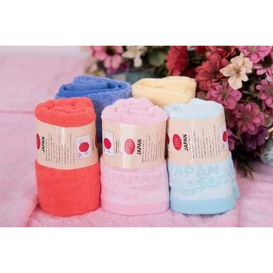 Combo 5 và 10 Khăn mặt SỢI TRE