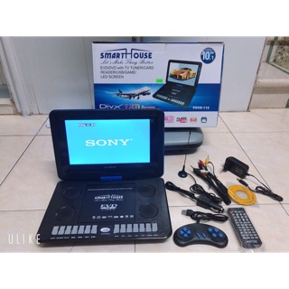Đầu Đĩa Có Màn Hình DVD 10.1 inch SmartHouse Không Kén Đĩa