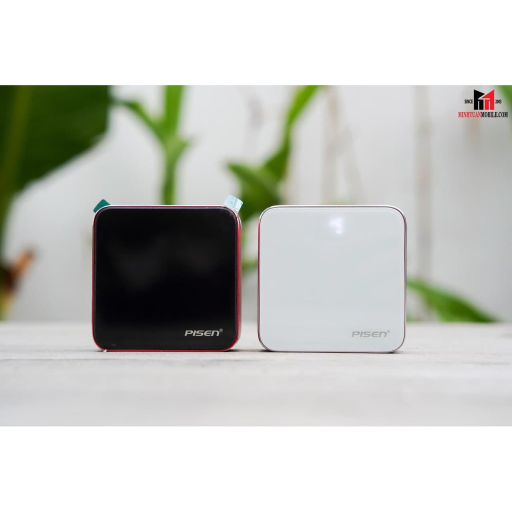 Sạc Dự Phòng Pisen Mini Mirror 10000mAh – D24LS