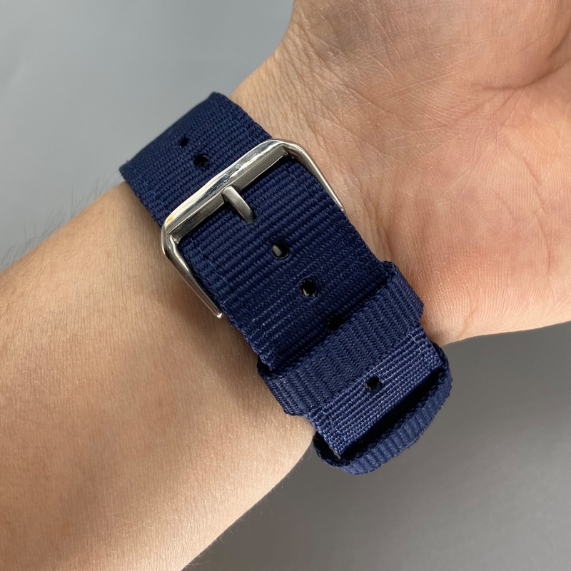 Dây vải dù đồng hồ 14/16/18mm