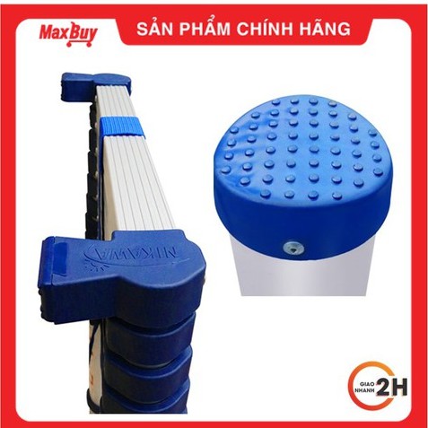 Thang nhôm rút đơn Nikawa NK-38PRO NEW 3,8m, nhập khẩu Nhật Bản, bảo hành chính hãng