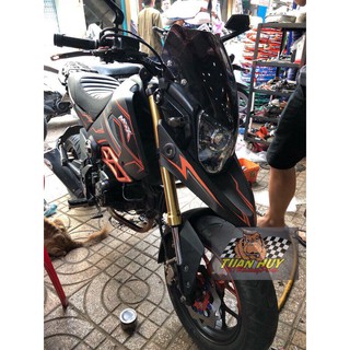 Chắn gió trong suốt dành cho MSX 2013 - 2015