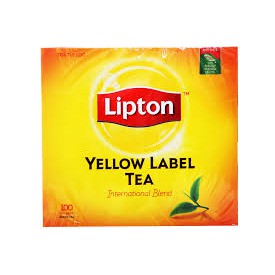 TRÀ LIPTON NHÃN VÀNG HỘP 100 TÚI 200G