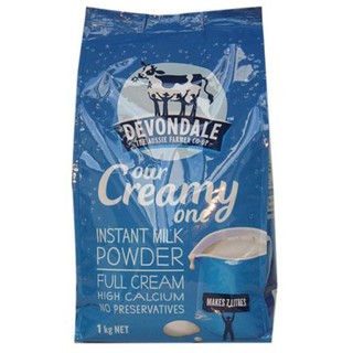 Sữa tươi dạng bột Devondale nguyên kem,1kg,úc