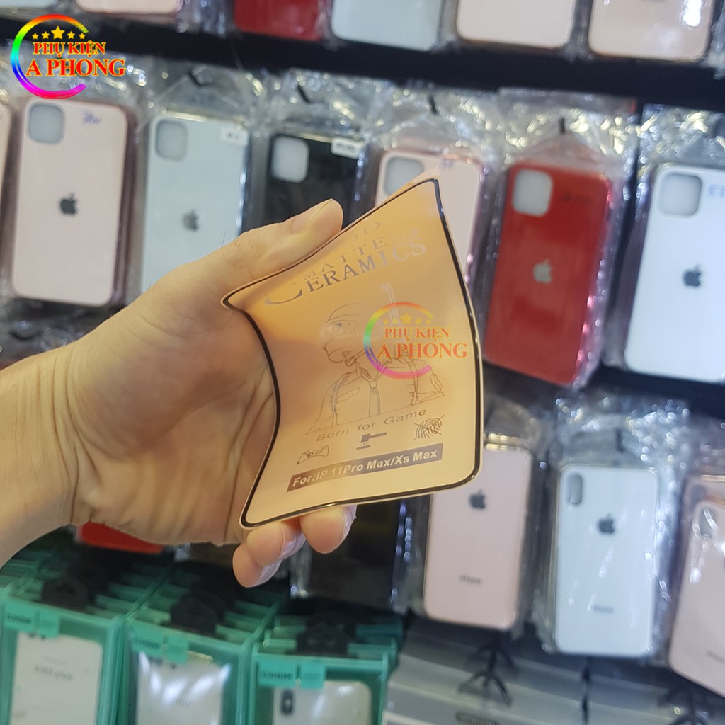 [Mua 5 cái Giá Sỉ] Cường lực dẻo Iphone 6,6s, 6 plus,7,8 Plus,X, Xs, Xr, Xs Max, 11 Pro, 11 Pro Max, Chống vân tay 100D