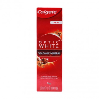 Kem Đánh Răng Colgate Optic White Volcanic Mineral 100G
