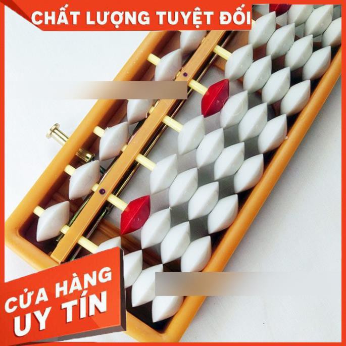 Bàn tính gẩy Soroban 13 cột toán học tư duy đồ chơi phát triển trí tuệ IQ tính nhẩm cho bé