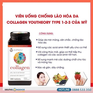 {𝐌𝐚̂̃𝐮 𝐦𝐨̛́𝐢} COLLAGEN YOUTHEORY + 𝐁𝐢𝐨𝐭𝐢𝐧