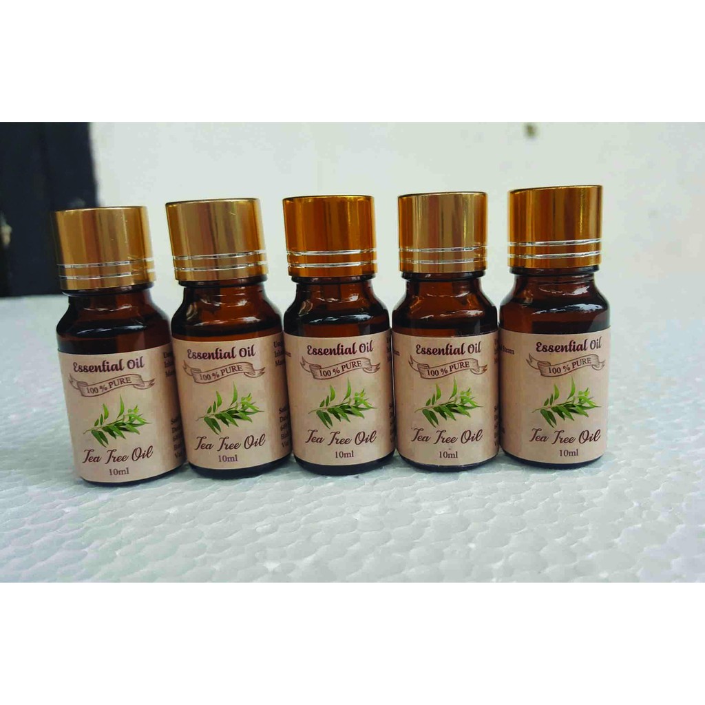 Tinh dầu tràm nguyên chất essential oil lọ 10ml - PKCB