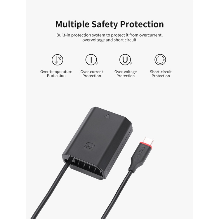 GIẢ PIN KINGMA CHO CANON LP-E6 CỔNG USB-C