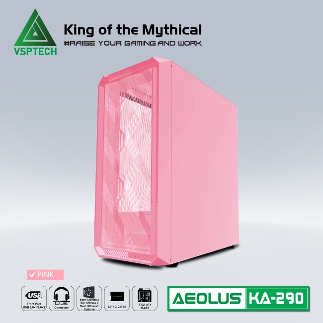 Vỏ Case KA290 PINK