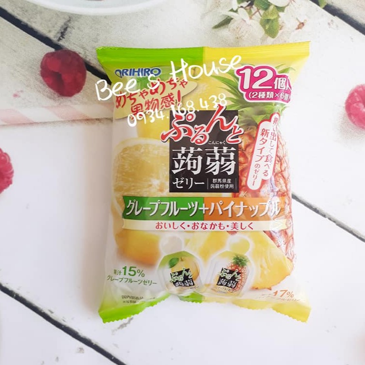 Thạch Trái Cây Orihiro Mix 2 Vị